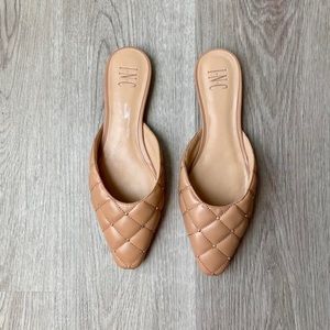 Tan Leather Slip-On